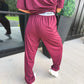 PREORDER: Tee & Boxer Pant Set in Wild Mulberry // eta Nov - Early Dec