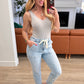 Cooper High Rise Vintage Denim Jogger - Judy Blue