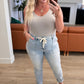 Cooper High Rise Vintage Denim Jogger - Judy Blue