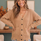 Wear Me Out Distressed Hem Knit Cardigan