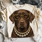Chocolate Lab (Ivory)