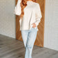 Must Be Relaxed Scuba Pullover in Beige