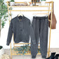 IN STOCK Vintage Wash Joggers - Black
