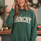 Grinchy Vibes Only Oversized Holiday Sweatshirt