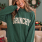 Grinchy Vibes Only Oversized Holiday Sweatshirt
