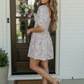 Garden Party Dreams Floral Puff Sleeve Mini Dress