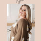 Look My Way Smocked Bodice Button Down Dress
