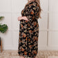Look My Way Smocked Bodice Button Down Dress