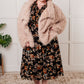 Look My Way Smocked Bodice Button Down Dress