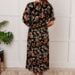 Look My Way Smocked Bodice Button Down Dress