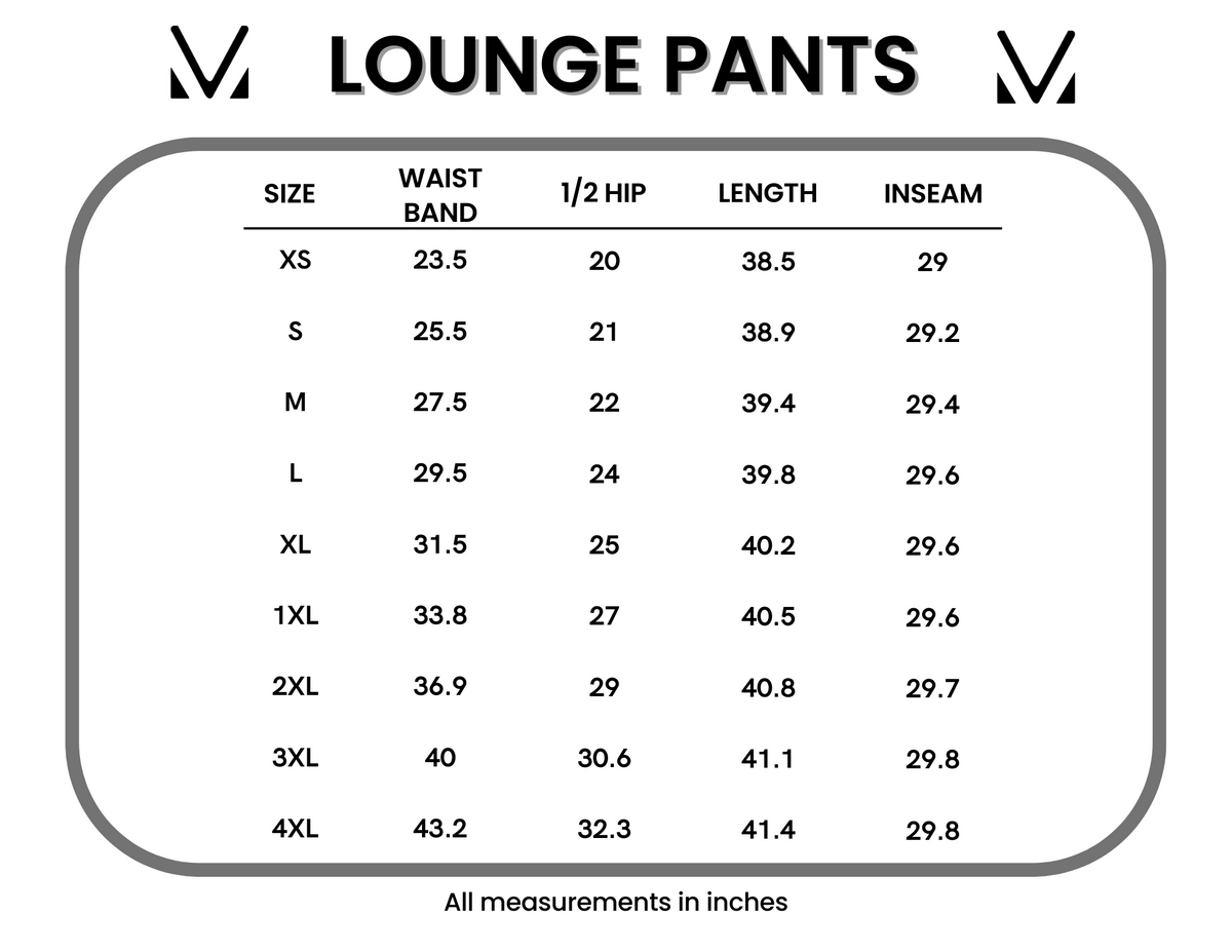 Lounge Pants - Midnight Bats FINAL SALE