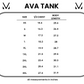 Ava Tank - Faded Black Webs