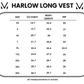 Harlow Long Vest - Pumpkin