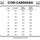 Cori Cardigan - Heathered Purple