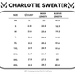 Charlotte Sweater - Teal and Ivory