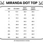 Miranda Dot Top - Brown