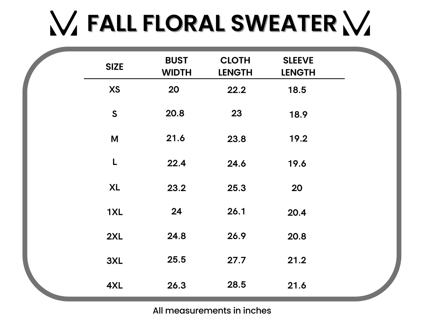 Fall Floral Sweater - Beige