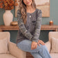 One Tough Cookie Distressed Raglan Top