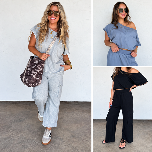 PREORDER: Down Time Terry Lounge Set // ETA late December–early January
