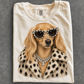 Longhair Blonde Weenie Dog