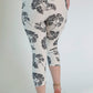Cream and Black Leggings