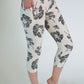 Cream and Black Leggings