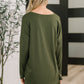 Next to Nothing Top and Bottom Set in Dark Olive