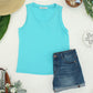 Noelle Tank - Aqua