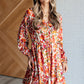 Fall Dream V-Neck Dress