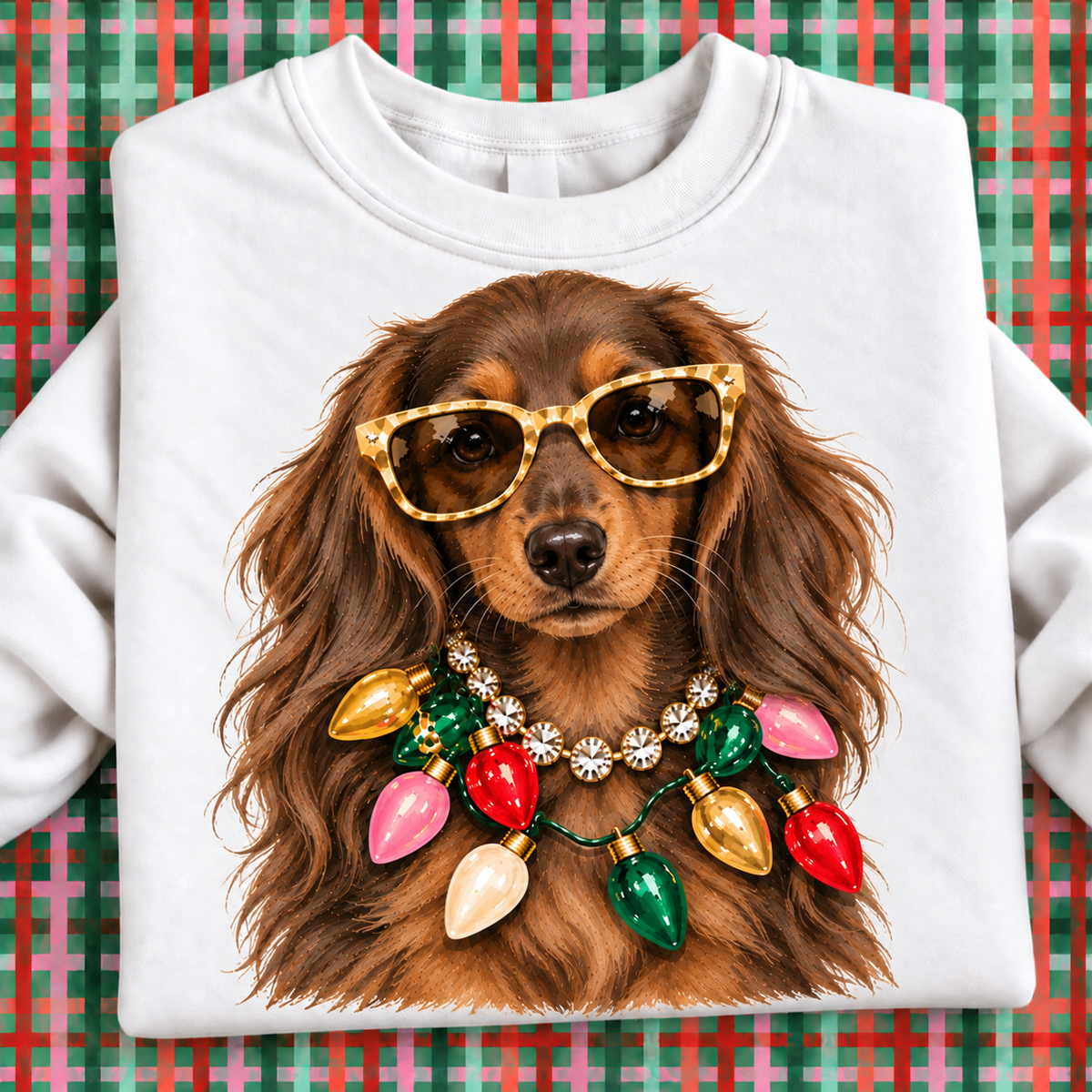Longhair Brown Dachshund