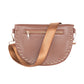 PREORDER: Brown Gold-Studded Crossbody Bag // eta September