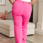 Barbara High Rise Garment Dyed 90's Straight Jeans - Judy Blue
