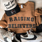 PREORDER: Raising Believers Pecan Colored Sweatshirt //free ship today // CLOSES 8/28/26