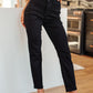 Reese Rhinestone Slim Fit Jeans in Black - Judy Blue