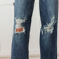 Rose High Rise 90's Straight Jeans in Dark Wash - Judy Blue
