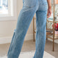 Rose High Rise 90's Straight Jeans in Light Wash - Judy Blue