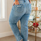 Rose High Rise 90's Straight Jeans in Light Wash - Judy Blue