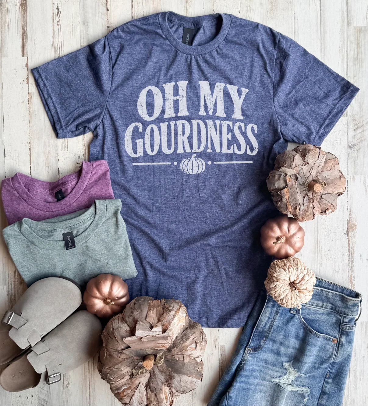 FLASH DEAL // PREORDER: Oh My Gourdness Tee // ships in about 2 weeks