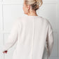 Cozy Day Brushed Hacci Sweater in Sand Beige