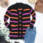 Halloween Striped Cardigan