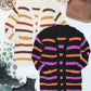 Fall Striped Cardigan