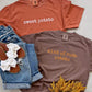 PREORDER // Sweet Potato / Kind of Rude Potato Couples Tee // ETA November // ships free