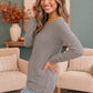 Stripe It Up Long Sleeve Tee in Black