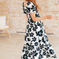 The Hot Topic Square Neck Floral Dress