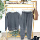 Vintage Wash Pullover - Black
