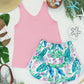 Vera V Neck Tank - Pink