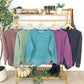 Vintage Wash Pullover - Olive