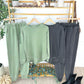 Vintage Wash Pullover - Olive