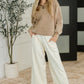 Remi Half Zip Pullover in Deep Camel