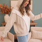 In Stitches Hoodie in Sand